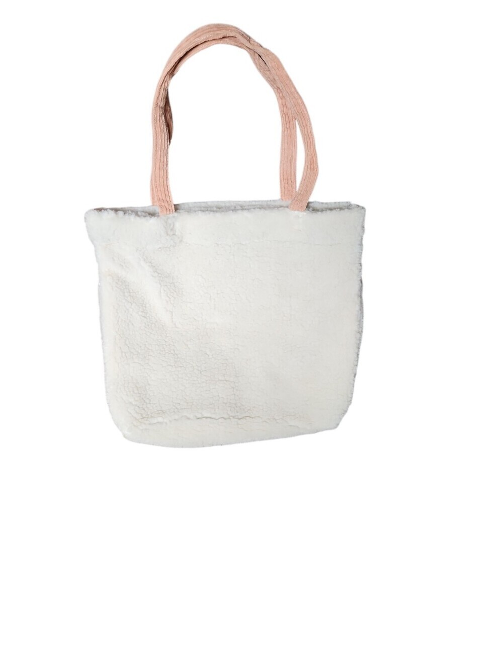 KAVU Tote It All Bag in Blush Cloud | NWT | Sherpa & Corduroy Tote - Picture 4 of 5